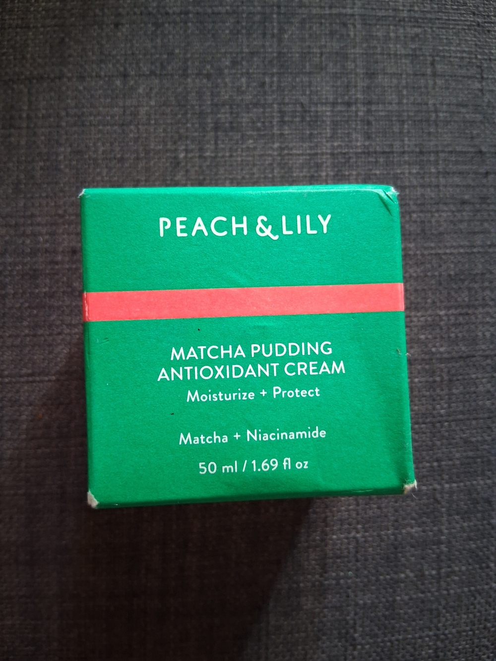 NEW SEALED Peach & Lily Matcha Pudding Antioxidant Cream 50mL